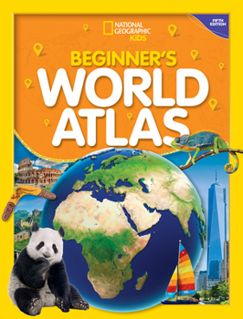 Hardcover Beginner's World Atlas Book