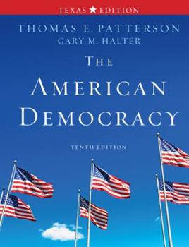 Hardcover The American Democracy, Texas Edition Book