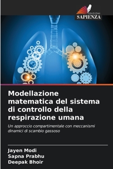 Paperback Modellazione matematica del sistema di controllo della respirazione umana [Italian] Book