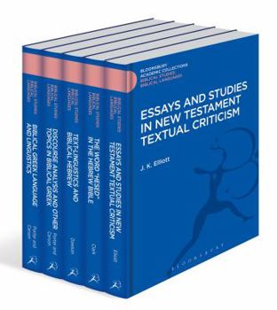 Hardcover Biblical Studies: Biblical Languages - Bloomsbury Academic Collections Book