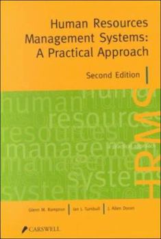 Hardcover Human Resources Management Systems: A Practical Approach Book