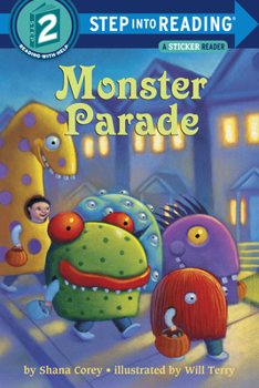 Paperback Monster Parade: A Funny Monster Book for Kids [With Sticker(s)] Book