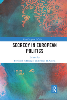 Paperback Secrecy in European Politics Book