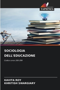 Paperback Sociologia Dell'educazione [Italian] Book