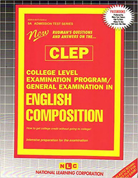 Paperback CLEP English Composition Book