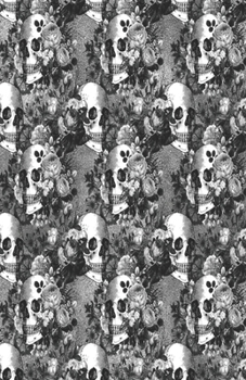 Paperback Dot Grid Journal Notebook: Black Gothic - Bullet Planner Book - Dotted Grid - 5.5 X 8.5" 120 Pg - DIY Weekly Spread - Organizer - Habit Tracker- Book