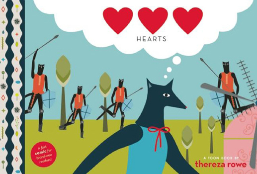Hardcover Hearts: Toon Books Level 1 Book
