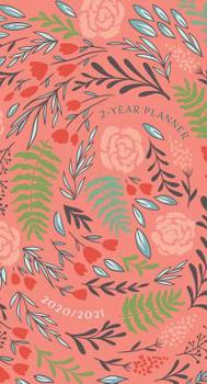 Coral Floral 2020/2021 Planner: 2-year pocket planner