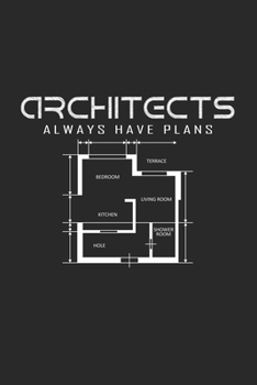 Architects always have plans: 6x9 Architect | grid | squared paper | notebook | notes