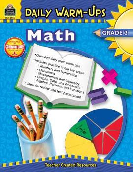 Paperback Daily Warm-Ups: Math, Grade 2 Book