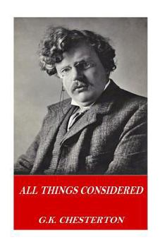 Paperback All Things Considered Book
