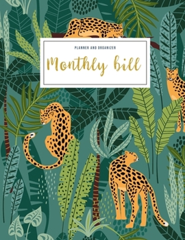 Monthly Bill Planner and Organizer: monthly bill planner and organizer 2020 | 3 Year Calendar 2020-2022 Budgeting Planer with income list,Weekly ... forest design (Financial Planner Budget Book)
