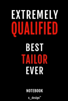 Notebook for Tailors / Tailor: awesome handy Note Book [120 blank lined ruled pages]