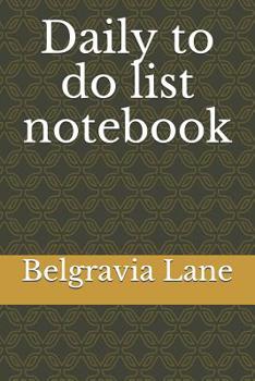 Paperback Daily to do list notebook Book