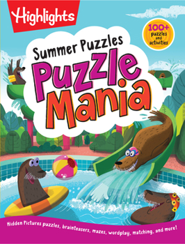 Paperback Summer Puzzles Book