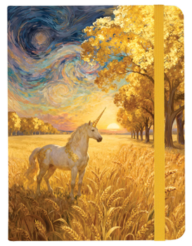 Golden Unicorn Journal (Diary, Notebook)