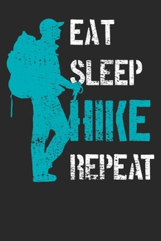 Gift Notebook: Hiking 6x9 Dot Grid 120 Pages