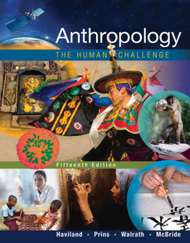 Paperback Anthropology: The Human Challenge Book