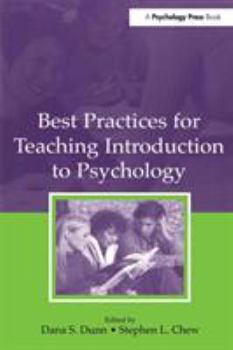 Paperback Best Practices for Teaching Introduction to Psychology Book