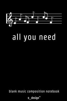 Paperback Musik Notizbuch zum Song-Schreiben / Song-Writing, Songtexten / Songtext Schreiben: [120 Seiten weisses blanko Papier] [German] Book