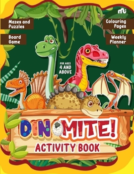 Paperback Dinomite Activity Book