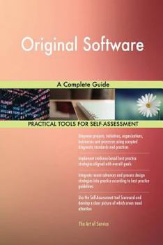 Paperback Original Software A Complete Guide Book