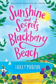 Paperback Sunshine and Secrets at Blackberry Beach: Large Print edition [Large Print] Book