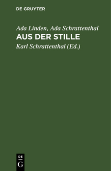 Hardcover Aus Der Stille [German] Book