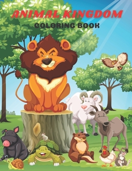 Paperback Animal Kingdom - Coloring Book