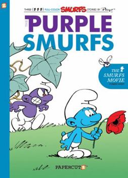 Hardcover The Purple Smurfs Book