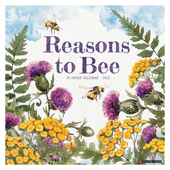 Calendar Reasons to Bee 2022 Wall Calendar Book