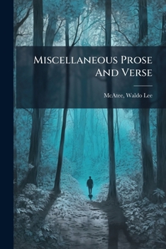 Paperback Miscellaneous Prose And Verse Book