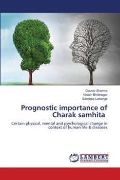 Paperback Prognostic importance of Charak samhita Book