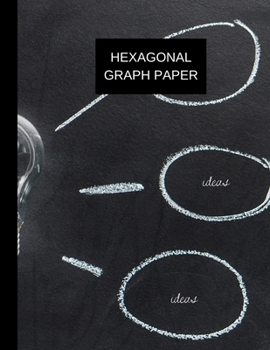 hexagonal graph paper ideas ideas: hexagonal graph paper(8.5'' x 11'') 120 pages