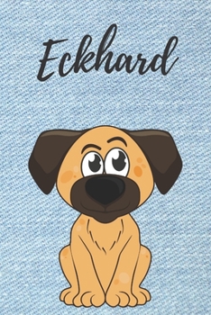 personalisiertes Notizbuch Hunde  / Malbuch / Kritzelbuch / Tagebuch / Notizheft / Journal / DIN A5 / Geschenke Eckhard: individuelles ... Geschenk für Männer. (German Edition)