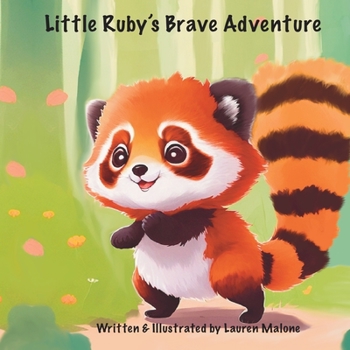 Paperback Little Ruby's Brave Adventure [Large Print] Book
