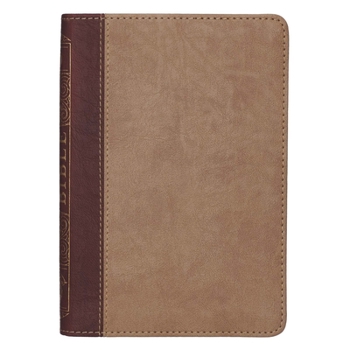 Imitation Leather KJV Compact Two Tone Book
