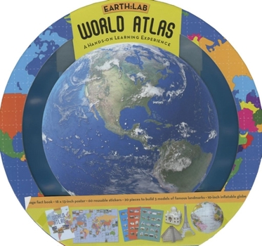 Hardcover Earth Lab: World Atlas Book