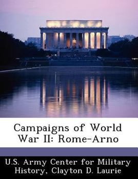 Paperback Campaigns of World War II: Rome-Arno Book