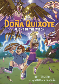 Library Binding Dona Quixote: Flight of the Witch Book