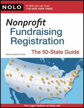 Paperback Nonprofit Fundraising Registration: The 50-State Guide Book
