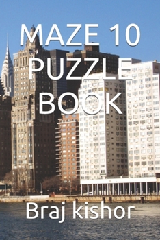 Maze 10 Puzzle Book