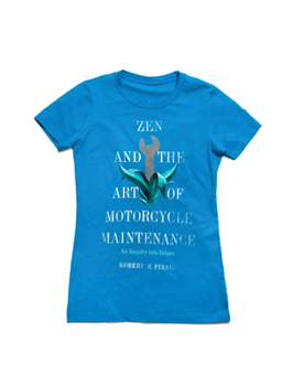 Zen and the Art of Motorcycle Maintenance Women's Crew T-Shirt Large