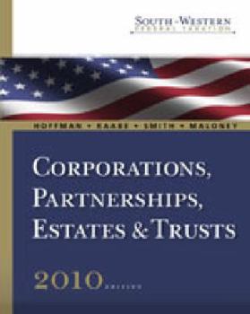 Paperback Study Guide for Hoffman/Raabe/Smith/Maloney S South-Western Federal Taxation 2010: Corporations, Partnerships, Estates and Trusts Book