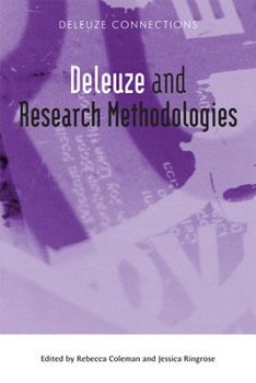 Paperback Deleuze and Research Methodologies Book