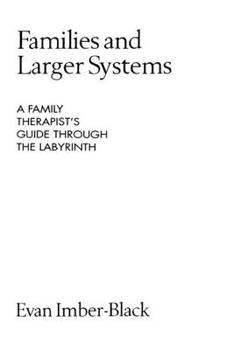 Paperback Families and Larger Systems: A Family Therapist's Guide Through the Labyrinth Book
