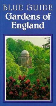 Paperback Blue Guide Gardens of England Book