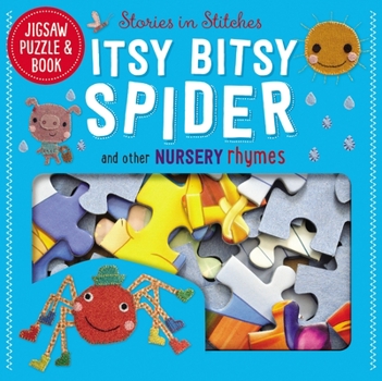 Paperback Jigsaw Puzzle and Book Itsy Bitsy Spider Set Book