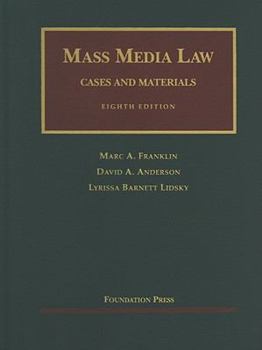 Hardcover Mass Media Law: Cases and Materials Book