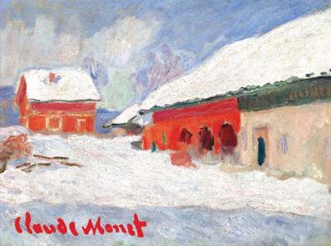 Monet Red Barns in Norway Full Notecards